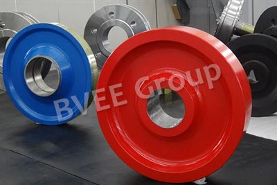 रेल माउंटेड गैन्ट्री क्रेन व्हील